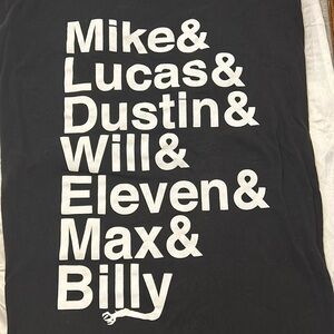 Stranger things t shirt XL